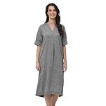 Redgreen 170922508-499-xl Платье миди с рукавом 3/4 Divine Black Melange 35x20x10