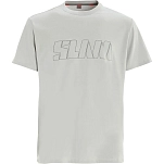 Slam A112007S00-W04-XS Футболка с коротким рукавом Logo Серый Glacier Grey XS