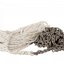 Комбинированный канат с цепным предвестником / оцинкованный / Диаметр цепи (d): 8 мм