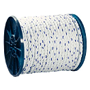 Купить Seachoice 50-47860 Premium 3 Strand Braided Nylon Rope Белая White / Blue 19 mm x 183m  7ft.ru в интернет магазине Семь Футов
