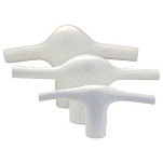 Plastimo 10633 Spreader And Stanchion Boots 2 Units Белая White 19 mm 