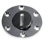 Foresti & suardi 400717 Крышка заливной горловины из хромированной латуни Silver 55 mm