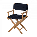 ARC REGISSEUR Складной стул из тикового дерева / темно-синий / непромасленный