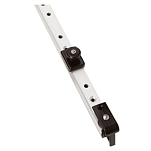 Plastimo 180931 I-Tracks 19 mm Стопор рельсовой направляющей Серебристый Black