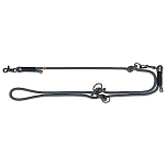 Trixie 1985201 поводок для собак Soft Rope Ramal Black / Grey XS–S