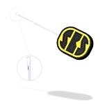 SBS 20+BN игла для бойлов 20 Plus Бесцветный Black / Yellow / Grey
