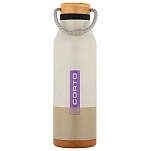 Corto colkbtb700-cr-unit термос Insulated bamboo 0,7L Chalk White 20x10x10