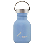 Laken BSH35AZ Basic 350ml Крышка из нержавеющей стали Голубой Blue