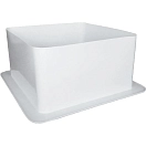 Купить Icon 398-12573 Мансардные окна/Вентиляционные отверстия SL1414 406 mm Бесцветный White 7ft.ru в интернет магазине Семь Футов