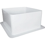 Icon 398-12573 Мансардные окна/Вентиляционные отверстия SL1414 406 mm Бесцветный White