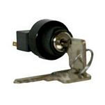 Pros 10415009 Selector with Key On-Off Черный  Black 16 mm 