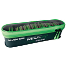 Купить Maver 6109004 N1405 Eva Чехол  Black / Green 30 x 8 x 8 cm 7ft.ru в интернет магазине Семь Футов