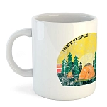 Kruskis 42611C390 Кружка I Hate People 325ml  White