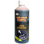 Dynamite baits ADY041646 Hot Crab&Krill 500ml Добавки для жидкой приманки Бесцветный Brown
