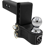 Blue ox 123-BXH12271 RCVR 7 Прицепное устройство Серебристый Black / Grey 2.5´´ 
