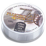 Akami 053730 4GEN Фторуглерод 150 м Бесцветный Transparente 0.301 mm 