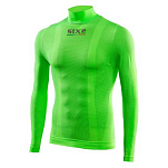 Sixs TS3C-GreenFluo-XXL Базовый слой с высоким воротом Зеленый Green Fluo 2XL