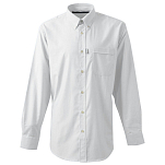Gill 160-WHI01-XXXL Рубашка с длинным рукавом Oxford Белая White 3XL