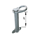 Купить Палец со стопорным язычком 60мм Ø8мм Тип В из нержавеющей стали AISI316, Osculati 37.269.60 7ft.ru в интернет магазине Семь Футов