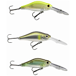 Daiwa 16710007 Tournament Mega Scouter Floating Пескарь 68 mm 14g Золотистый Kibinago
