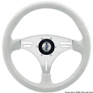 MANTA steering wheel white/silver 355 mm, 45.157.97