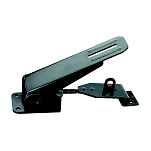 Jr products 342-11845 Сложите защелку вниз Серебристый Black