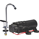 Купить Johnson pump 189-61123 Водяной насос WPS ˆ Faucet Combo Серебристый 12V 1.1 GPM  7ft.ru в интернет магазине Семь Футов