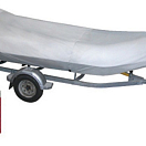 Tarpaulin grey for dinghy 290/320 cm, 46.166.03