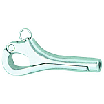 Talamex 02334006 Пеликан Крюк Серебристый  Silver 6 mm 