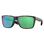 Costa 06S9120-91200958 поляризованные солнцезащитные очки Broadbill ii Matte Tortoise 01 Green Mirror 580G/CAT3