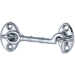 Perko 9-0956DP5CHR Закрытие крюка двери кабины Серебристый Chrome Bronze 3 1/2´´ 