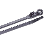 Ancor dan-1226 Зажим Нейлон 100 Единицы UV Black 46x13x5 356 mm