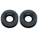 Harken 3283.PAIR Lead Ring 5 mm 2 Units Черный  Black