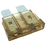 Euroconnex 2747-7.5 2747-7.5 7.5A Автомобильный предохранитель Желтый Brown / Silver