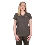 Fox international cwc010 Футболка с коротким рукавом WC V Neck T Dusty Olive Marl 30x20x5 M
