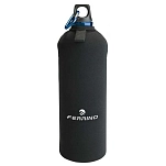 Ferrino 79290HCU Фляга Alu Drink 750ml With Neoprene Pouch Черный Blue