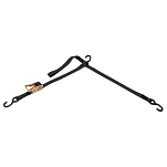Boatbuckle 279-F14218 PWC Tri-Down With Soft Hook Черный