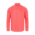 Sea ranch 22-7-284-3044-S Рубашка с длинным рукавом Bastian Linen Розовый Pink S