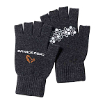 Savage gear SVS76551 Перчатки Knitted Многоцветный Dark Grey Melange L
