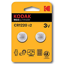 Купить Kodak 30417717 CR1220 Литиевая батарейка Многоцветный Multicolour 7ft.ru в интернет магазине Семь Футов