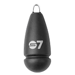 SPRO 004589-00444-00000-00 Груша свинец Черный  Black 14 g 