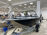 Моторная лодка, Неман 450 DC NEW, серый/черн NEM450DC-NEW_gr-bl