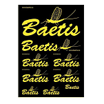 Baetis BAPPUBLI Logo Наклейки Золотистый