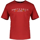 Купить North sails 692863-0237-L Футболка с коротким рукавом Print Red Lava L 7ft.ru в интернет магазине Семь Футов