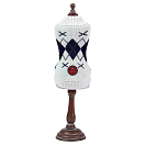 Купить Freedog 020064500 Diamond Свитер Белая  White 45 cm 7ft.ru в интернет магазине Семь Футов