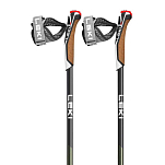 Leki 65325602-110 Flash Carbon Поляки Серебристый  Green / Black 110 cm