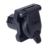 Fultyme rv 590-2014 7-контактный круглый боковой разъем для автомобиля 2014 года выпуска Серебристый Black
