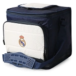 Real madrid AZRM10005799-UNIT Мягкий портативный охладитель 29.5x22.0x27.5 cm Голубой White / Blue