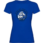 Kruskis 11502241sc064 Футболка с коротким рукавом King Of The Sea Royal Blue 30x25x2