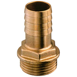 Forniture nautiche italiane 1818327 13 mm Соединитель шланга с наружной резьбой Bronze 1/2´´ 